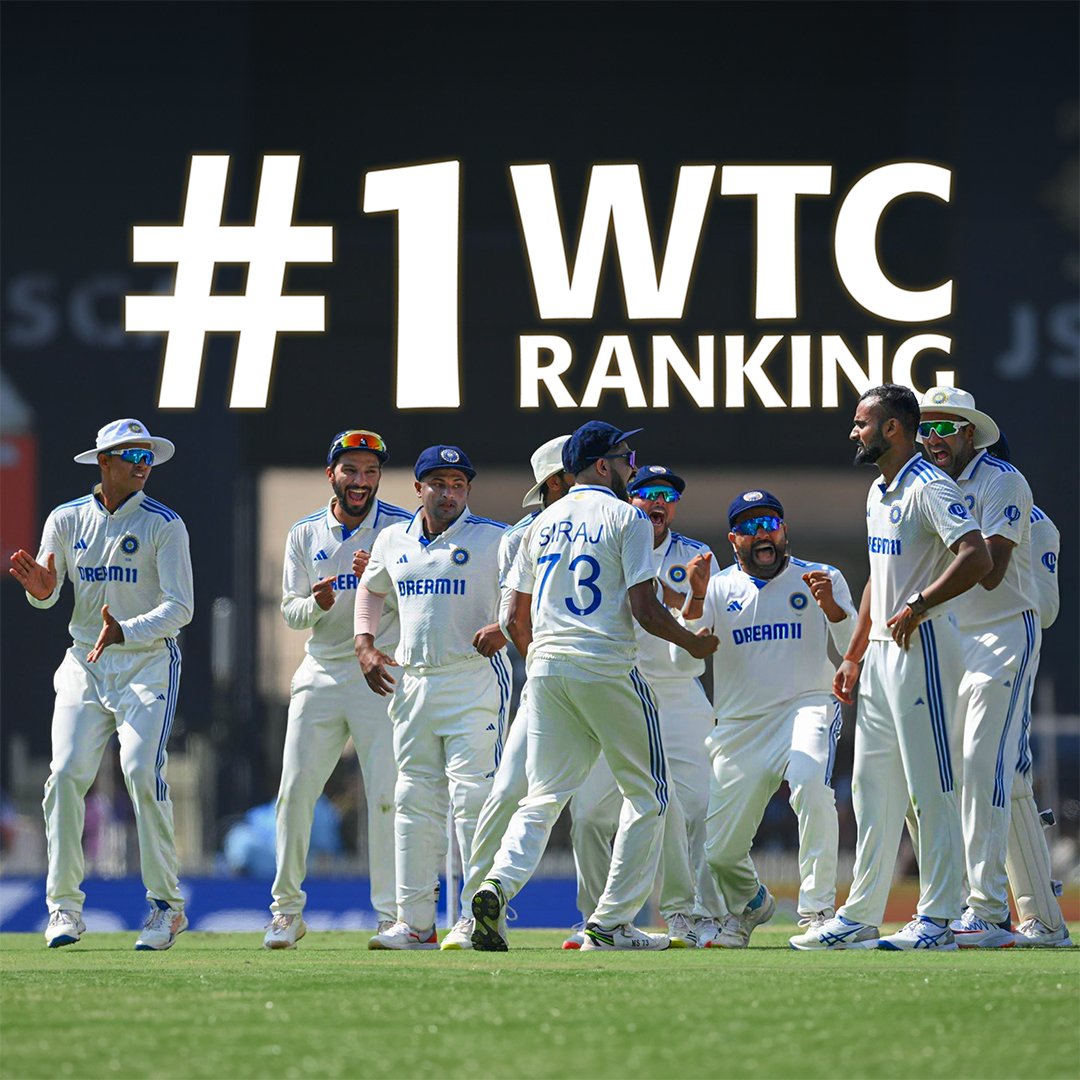 India leads the WTC points table after Australia beat New Zealand in the first Test.