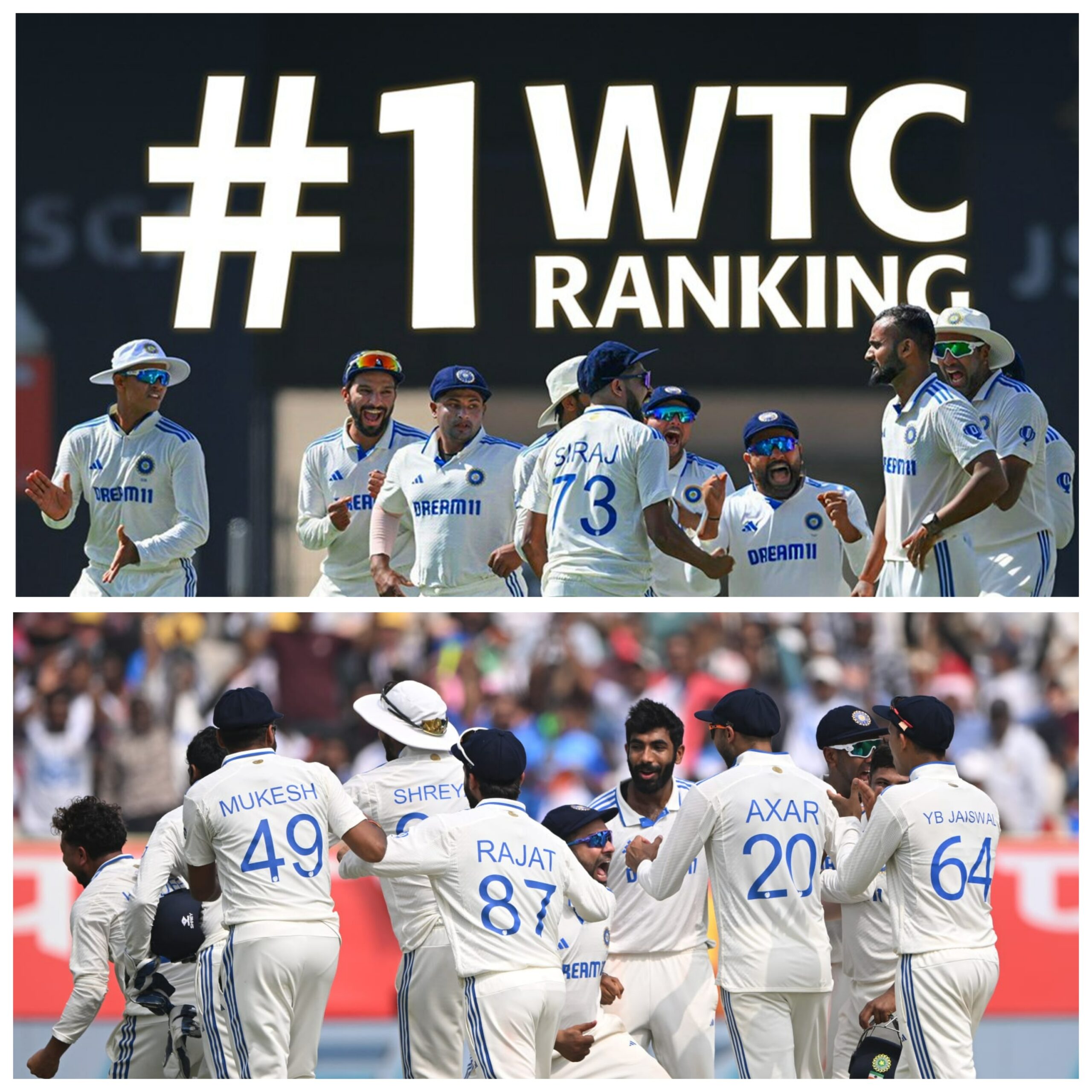 India leads the WTC points table after Australia beat New Zealand in the first Test.