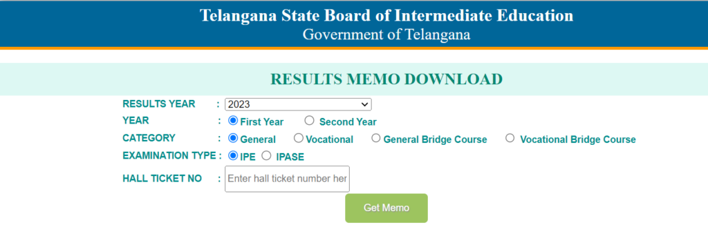 TS Inter Results 2024