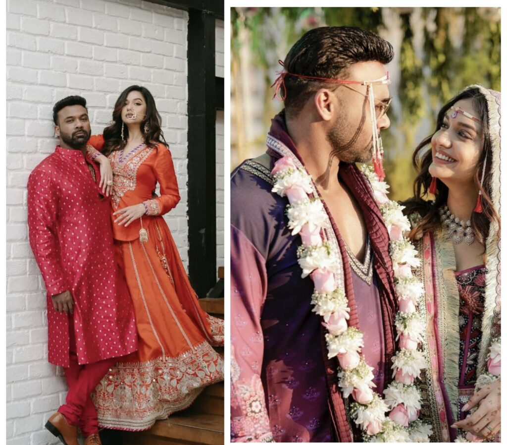 Divya Agarwal, The Bigg Boss OTT winner, Married Apurva Padgaonkar in Mumbai: Their 1st Wedding Pictures