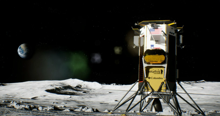 Spacex launched moon lander Odysseus