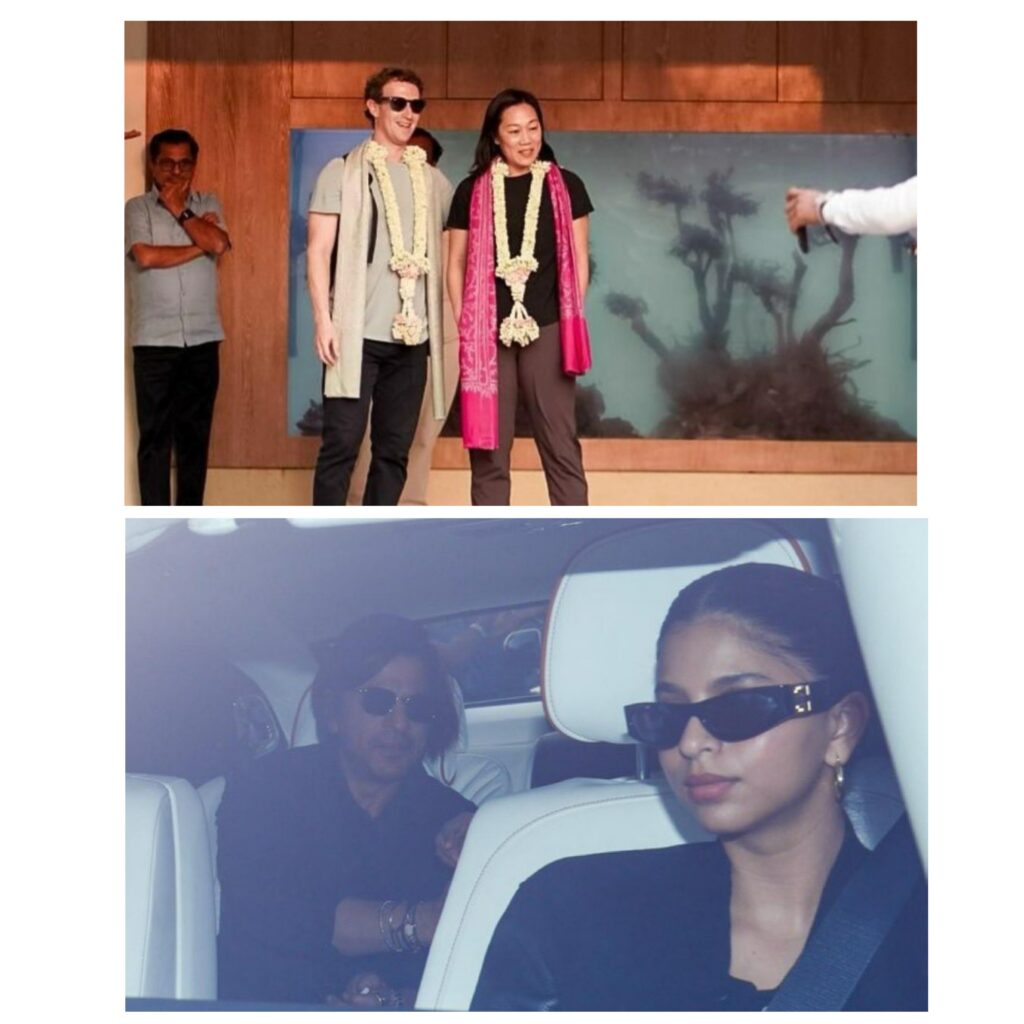 SRK Mark Zuckerberg and Rihanna arrive in Jamnagar for the pre-wedding festivities of Anant Ambani and Radhika Merchant