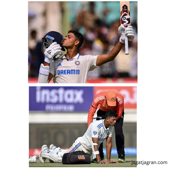Yashasvi Jaiswal smashes century against England in 3rd Test.