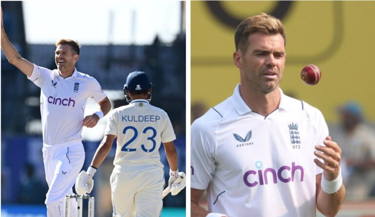 James Anderson becomes the first pacer to reach 700 wickets in Test Cricket