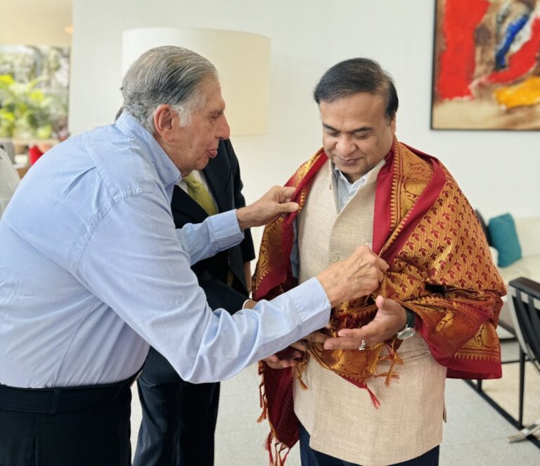 Ratan Tata releases a statement on the company's chip plant in Assam